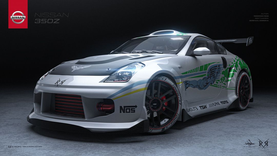 3D Tuning Nissan 350z