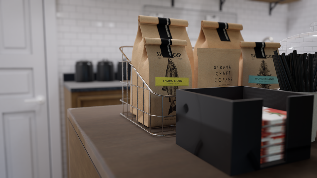 Interactive scene on Unreal Engine 4/5