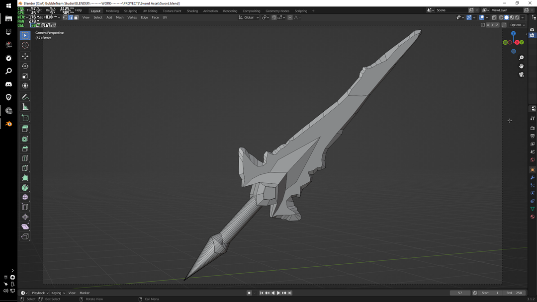 BattleTeam Studio (Sword Asset)