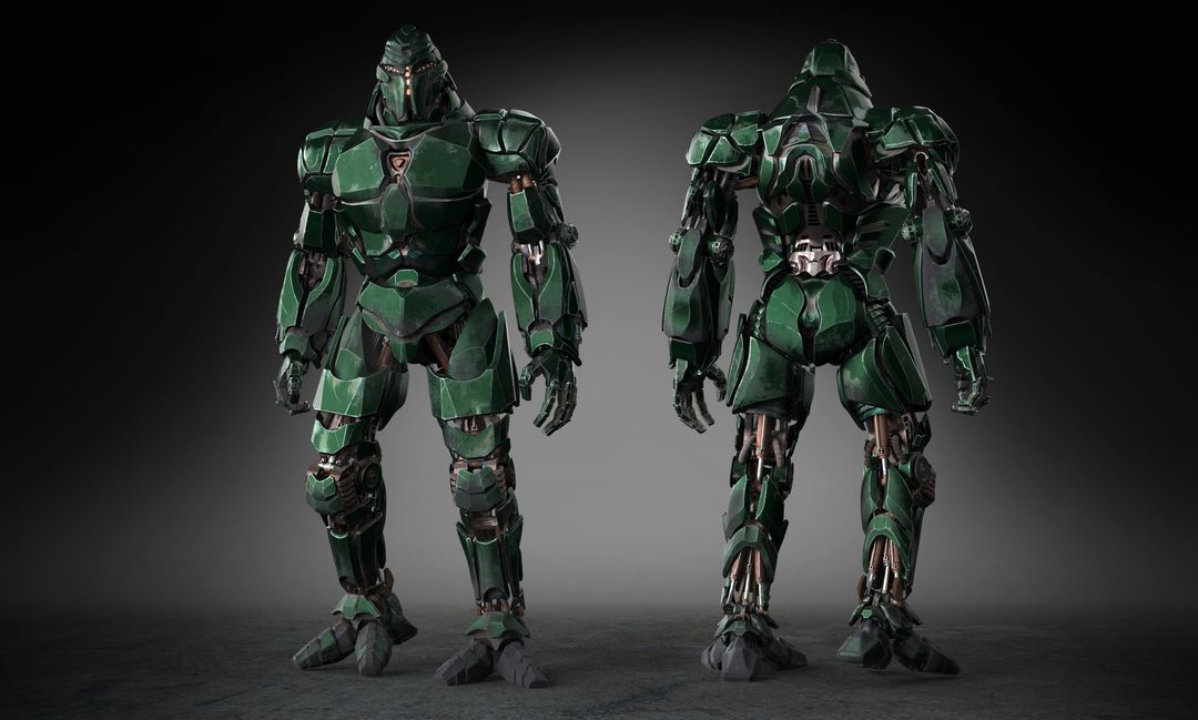 Mech 3D Character creation