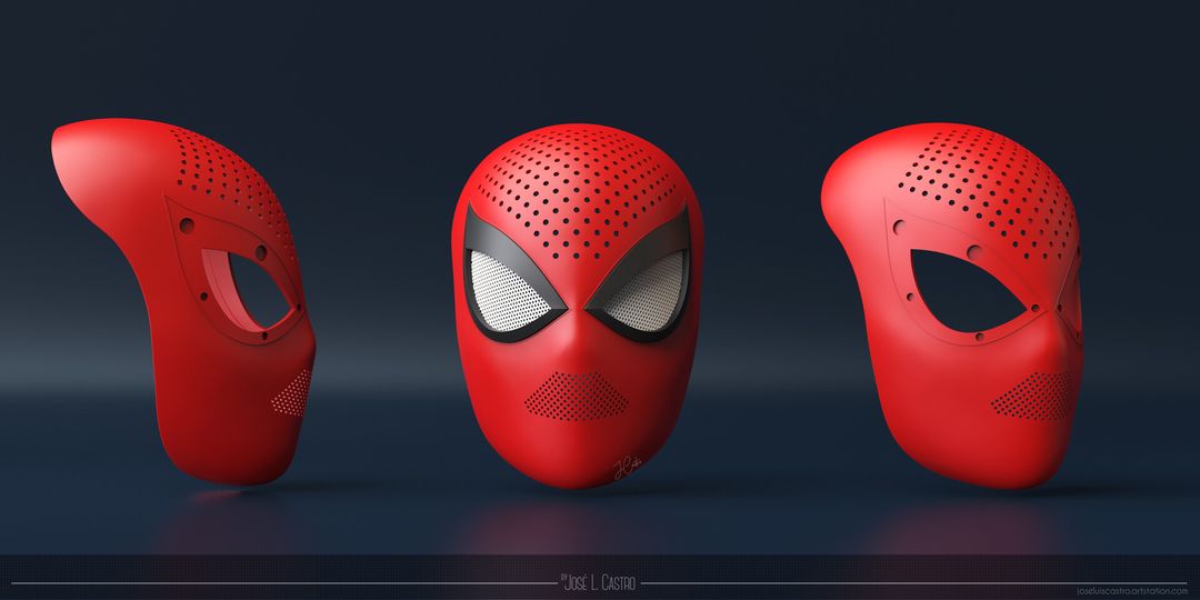 Spider-man´s Classic - Advanced suit and Faceshells