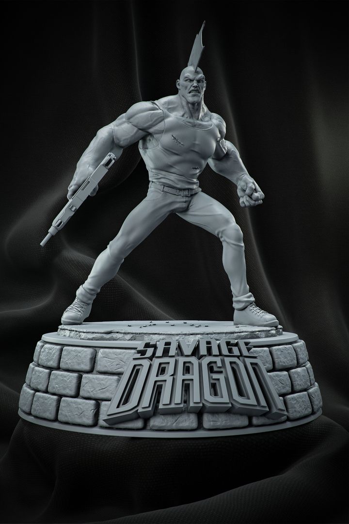 Savage Dragon - Fan Art