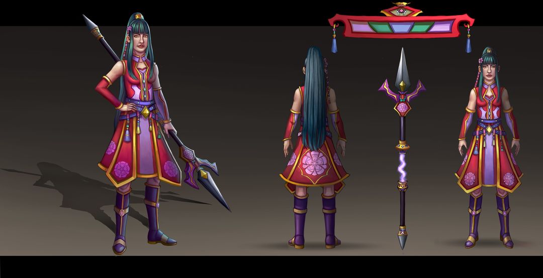 Concept character by Elena K.