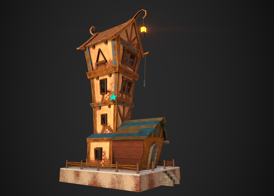 3D Game Exterior design