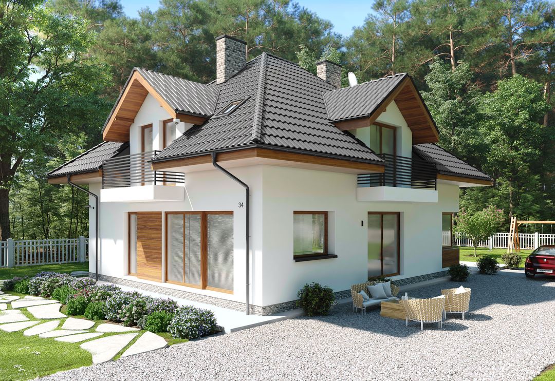 3d render house