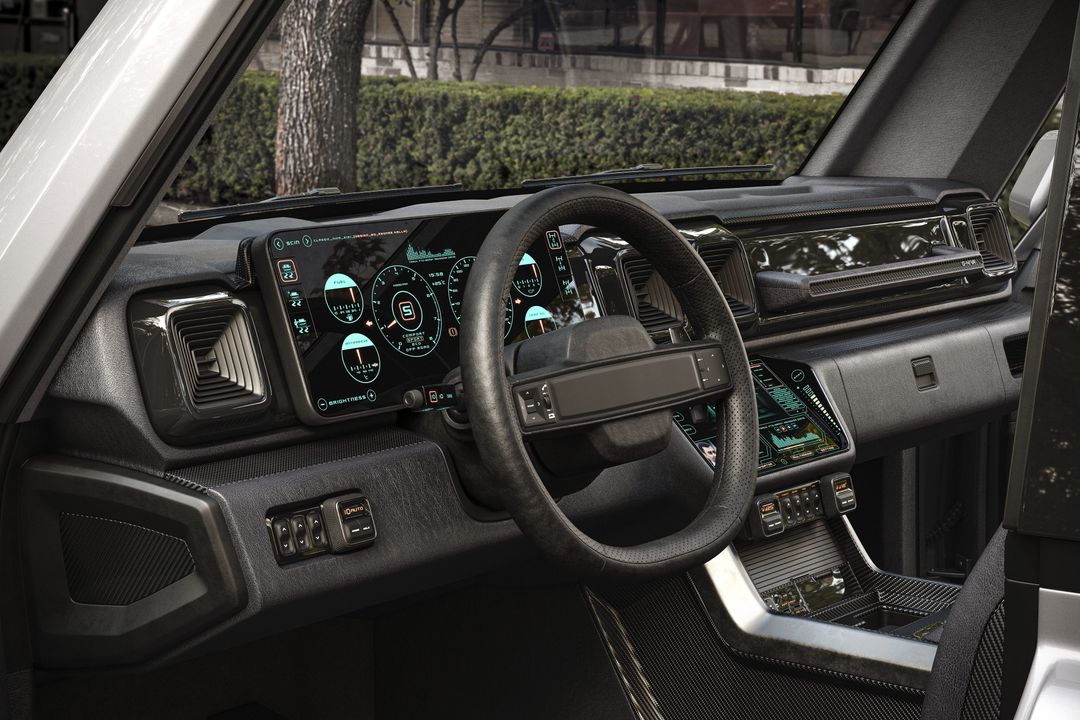 car interior panorama 360/ conceptcar G-Niva 2020