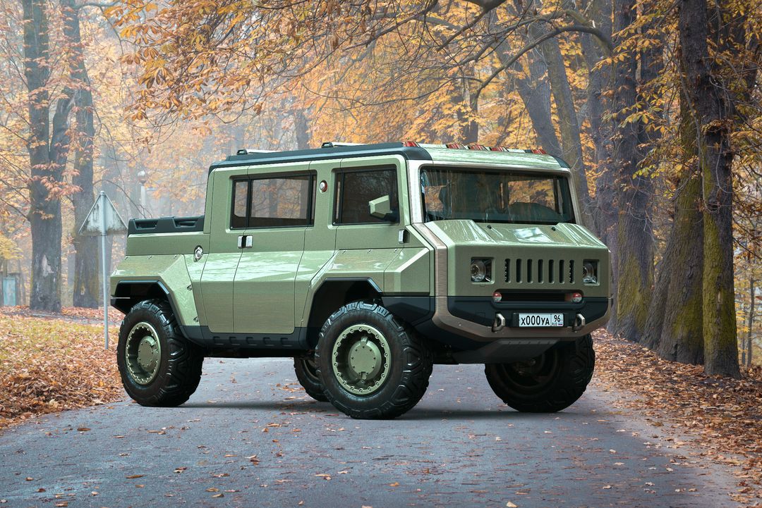 Conceptcar H-UAZ/ Hummer-UAZ by Aleksandr I.