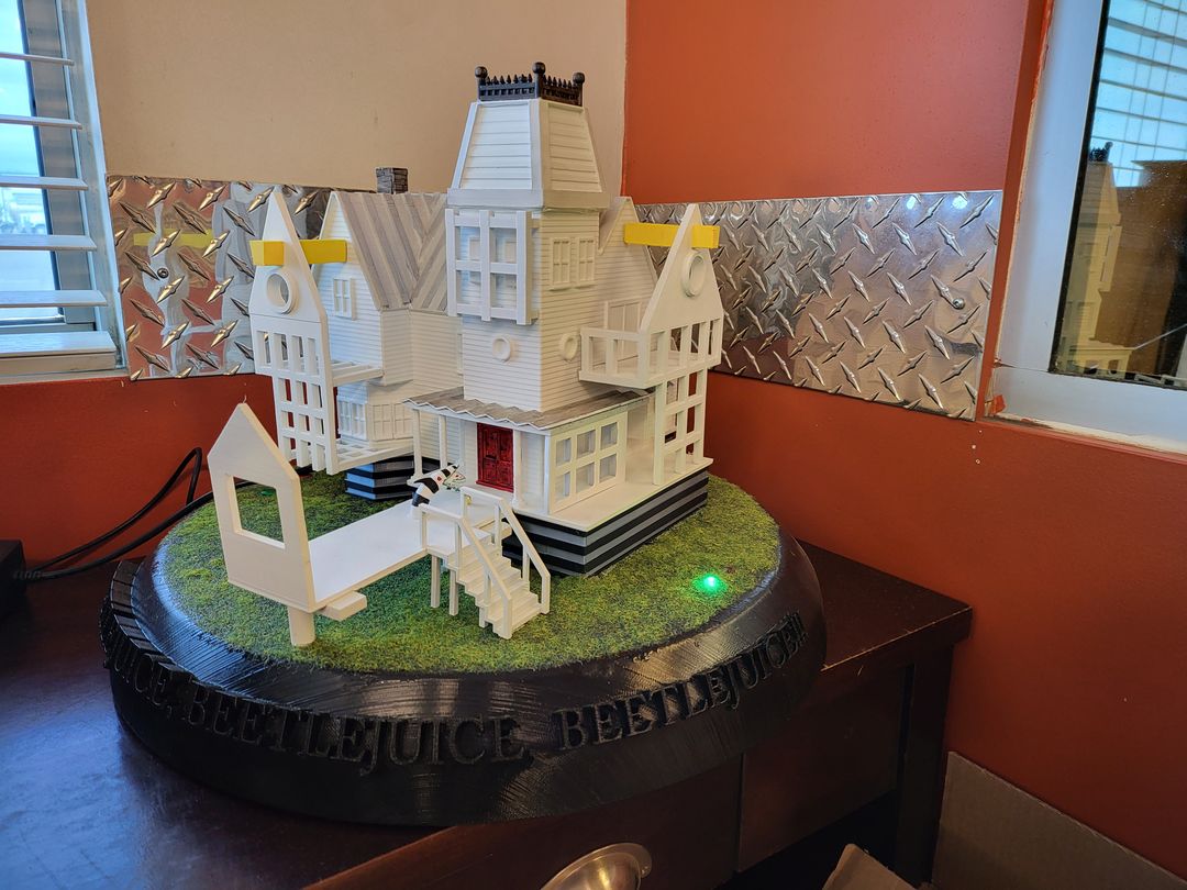 Beetlejuice House 3D Print by client