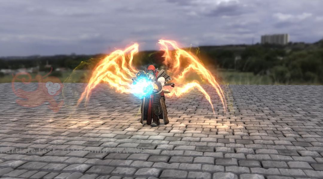 Diablo style effect