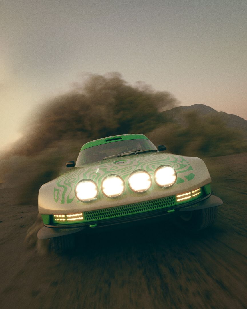 Porsche 930 Slantnose x Safari