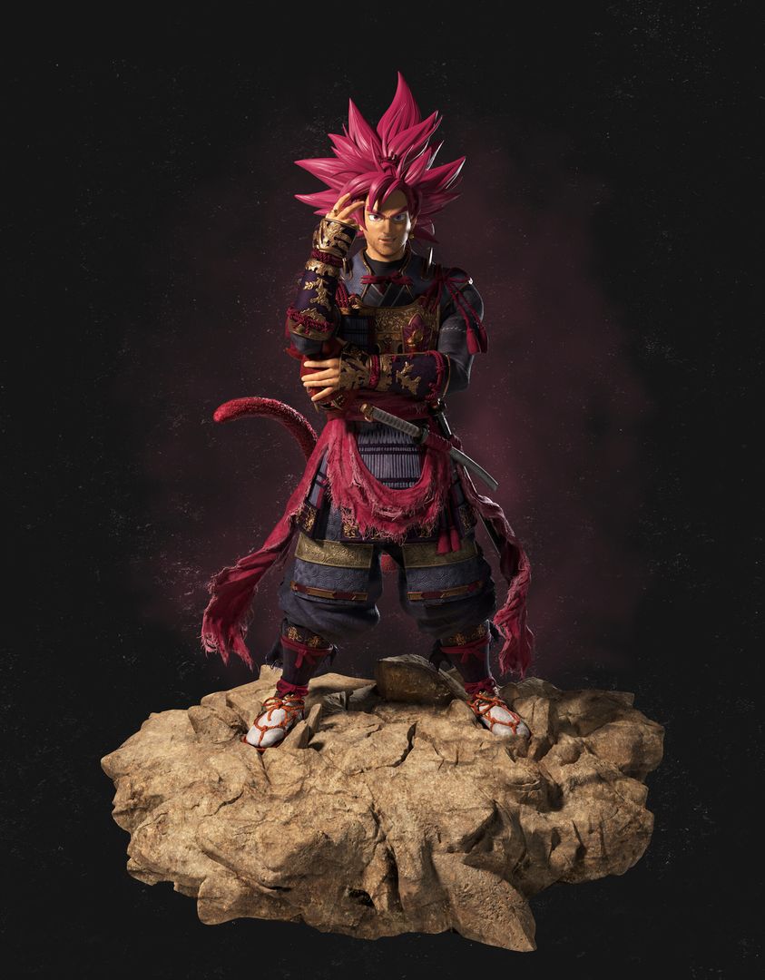 Samurai Goku Black Rosé
