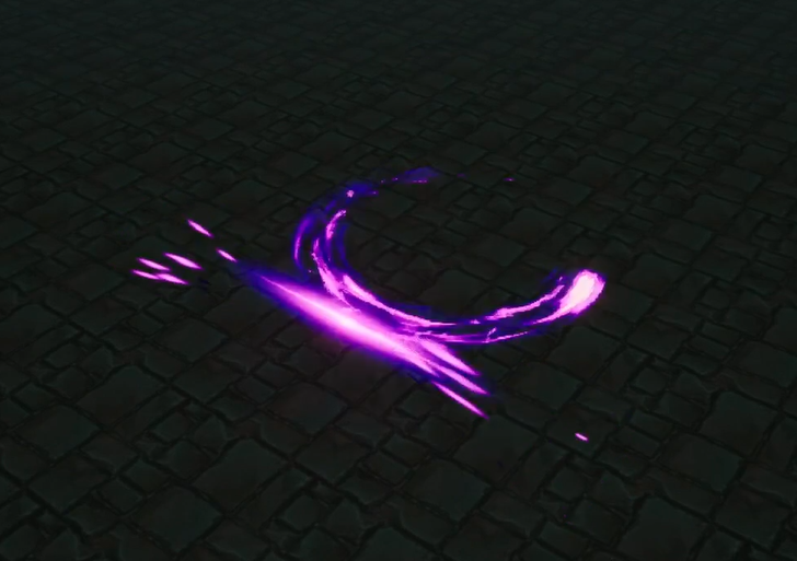 Nebula Slash - Unreal VFX