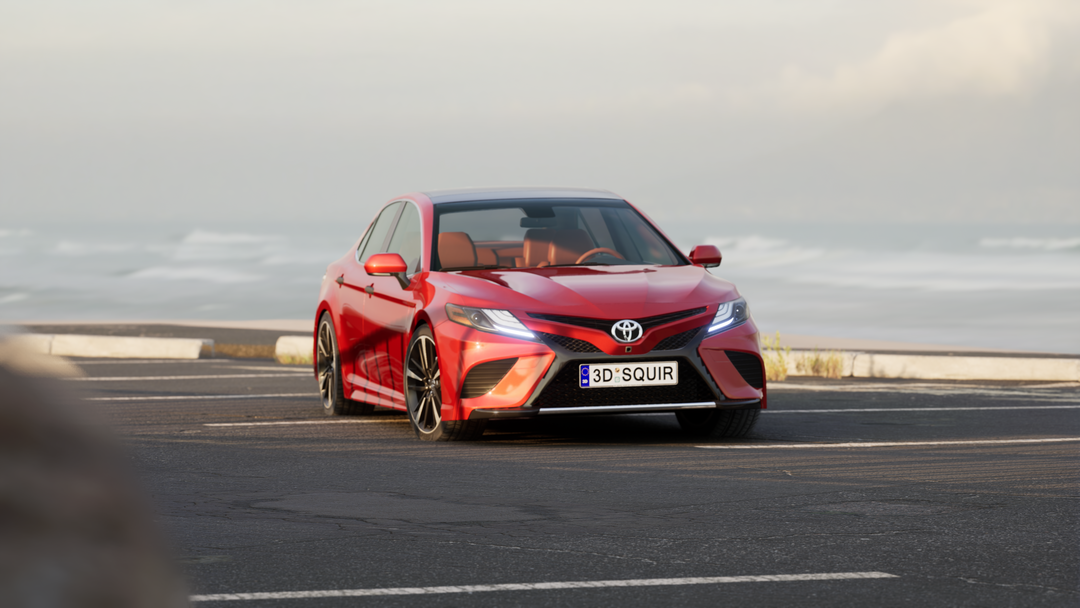 Car Render in Unreal Engine