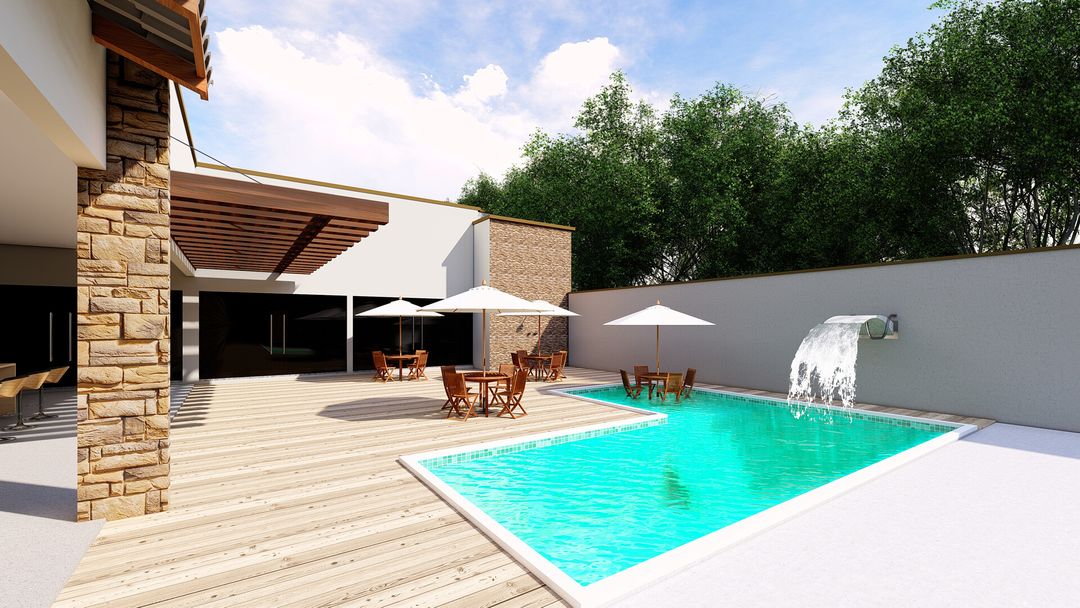 House with Pool | Casa com Piscina by Wallace W.