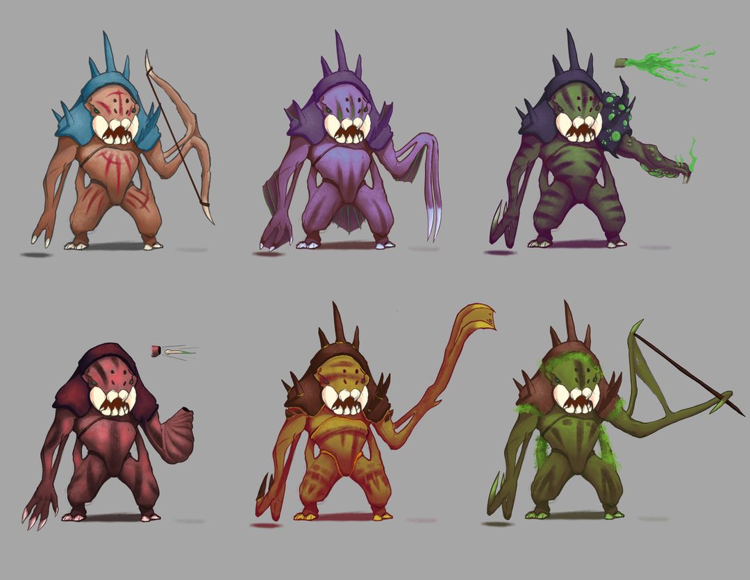 Tribal Alien Tribe / Hunters gatherers -- Character Concept