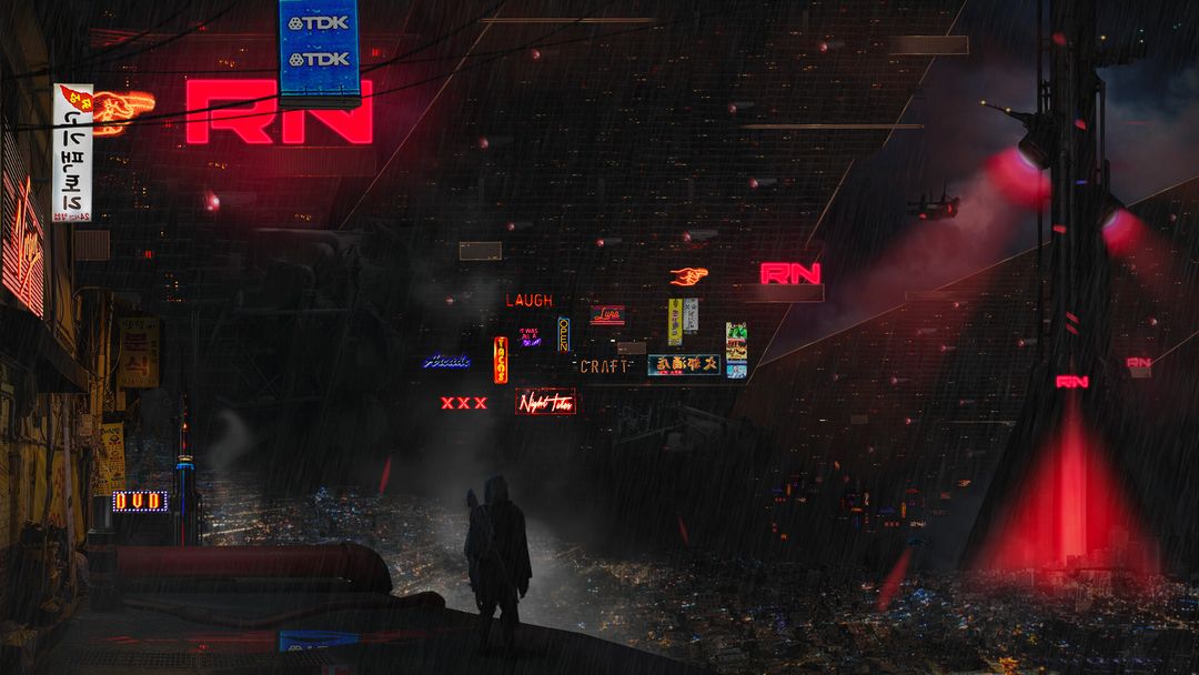 CyberPunk City -- Red Nation -- Environment concept