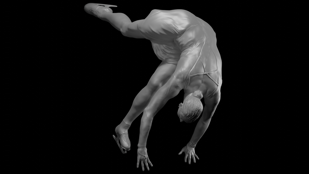 Kamila Valieva Falling Sculpt