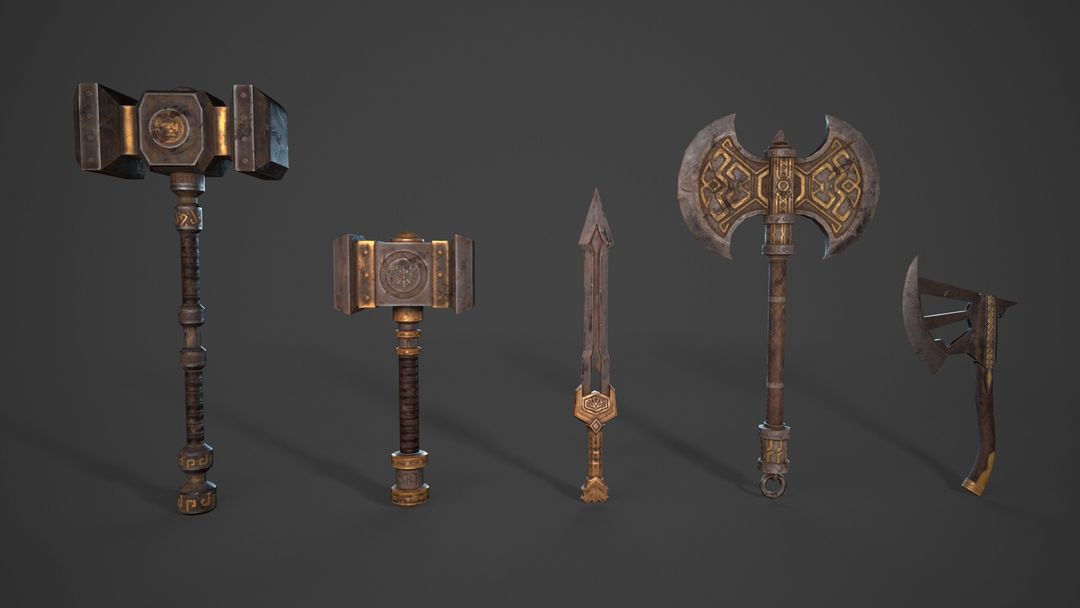 Dwarven Weapons