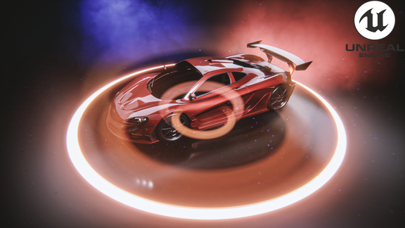 Automotive Rendering McLaren P1