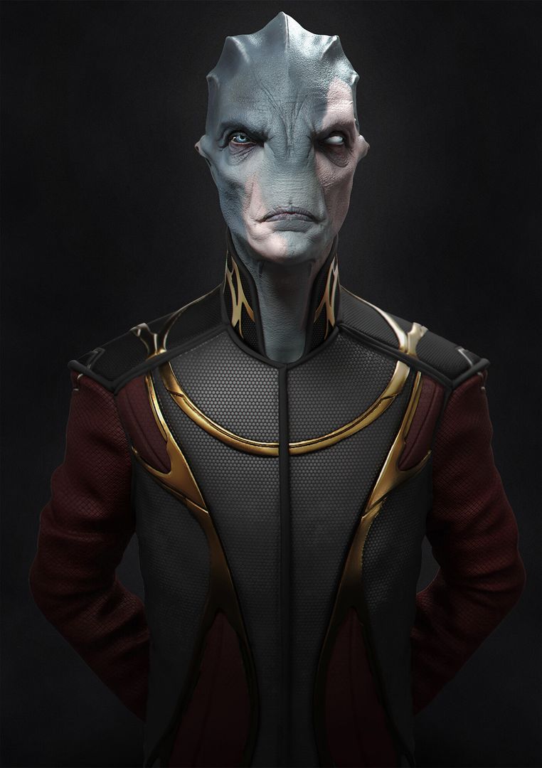 Fleet commander - Character design | 3D Character Modelling