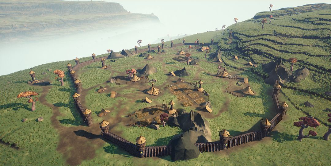 Highlands City - UE4 Top-Down Environment