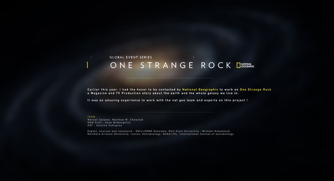 National Geographic - One Strange Rock