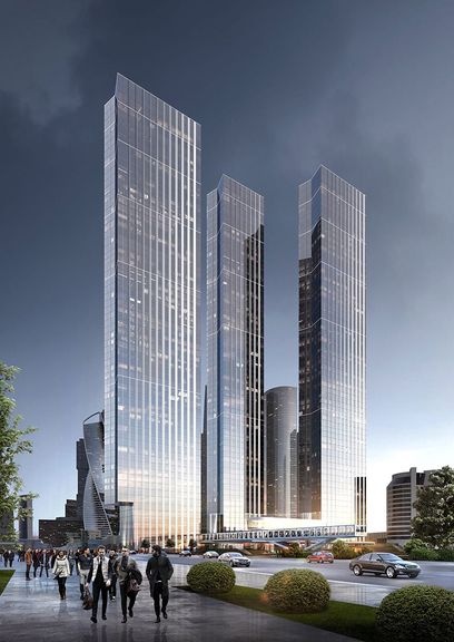 "Capital Towers" Moscow Sergey Skuratov Architects