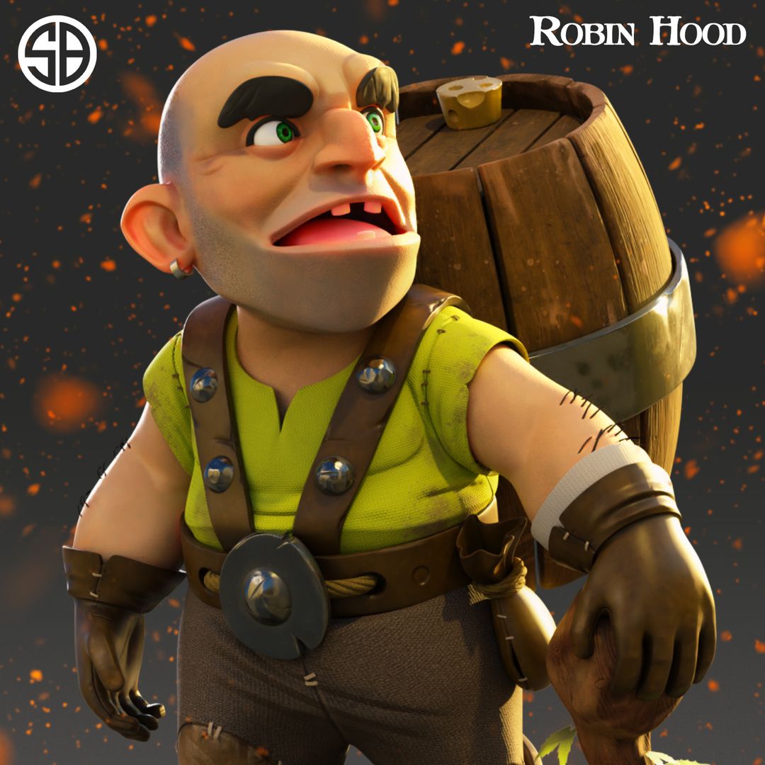 ROBIN HOOD STYLIZED CHARACTER