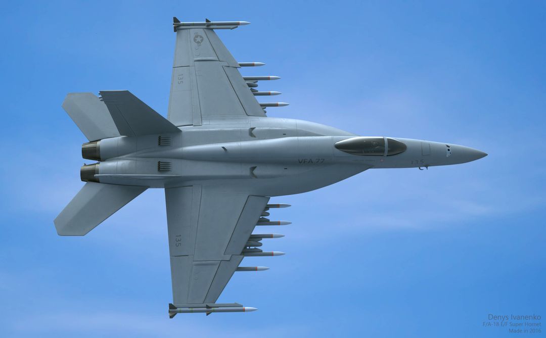 F/A-18E/F Super Hornet by Denys I.