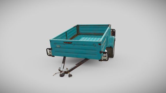 Trailer Kzap Прицеп КЗАП 8140