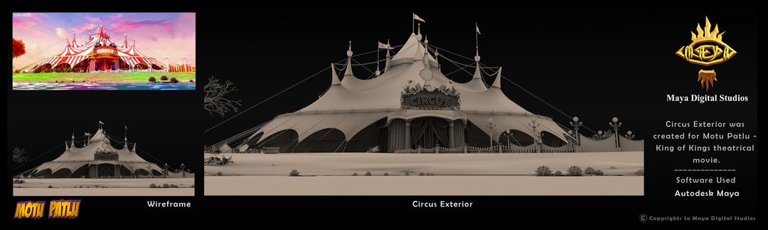 Circus Exterior by nilesh y.