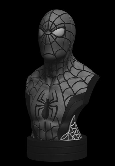 Spiderman bust