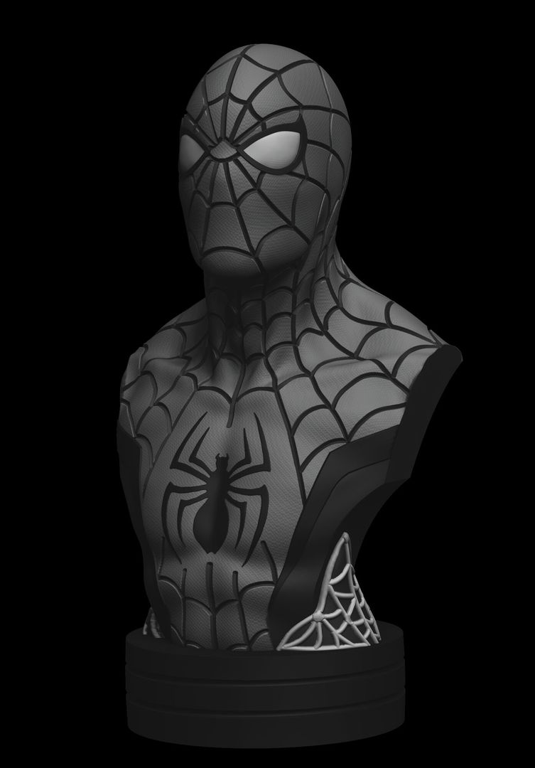 Spiderman bust
