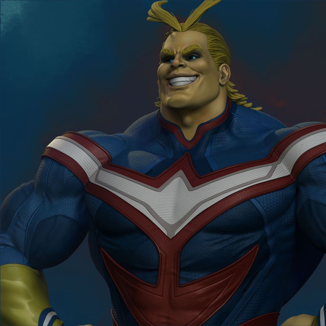 All Might fanart