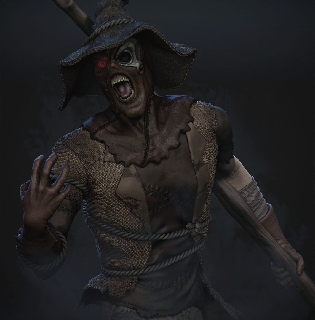 Scarecrow - Fan Art Statue