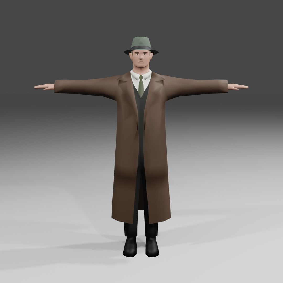 Lowpoly Detective updated (No.2)