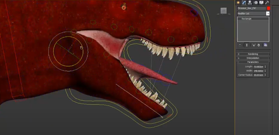 Dinosaur Rigging by Ramy M.