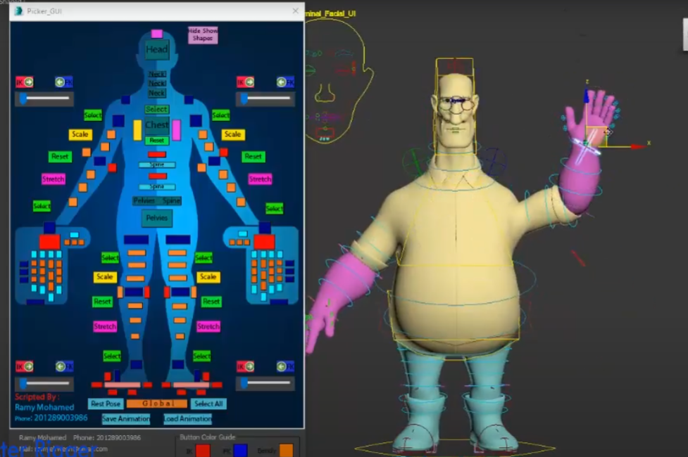 Criminal bone Rigging