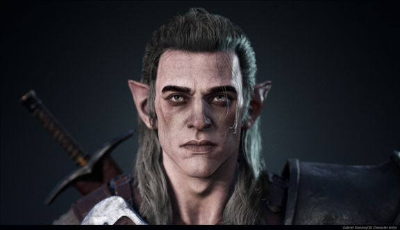 Dhisiphro The Darkelf - Real-time Character Unreal Engine 4 | 3D Character Modelling