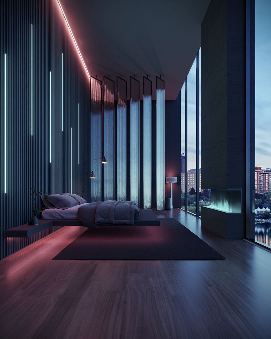 CGI - CYBERPUNK BEDROOM