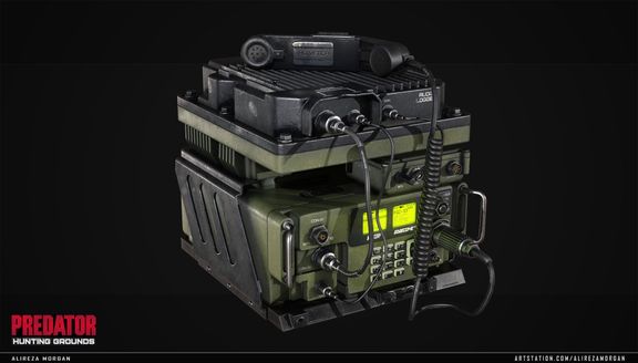 Military Radio | 3D Game Prop Modelling