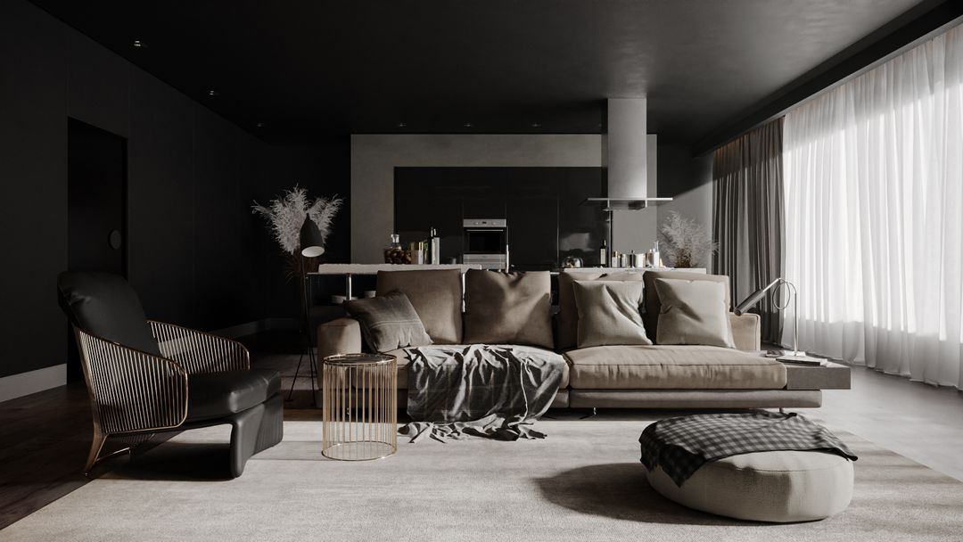 CGI - Interior All Black