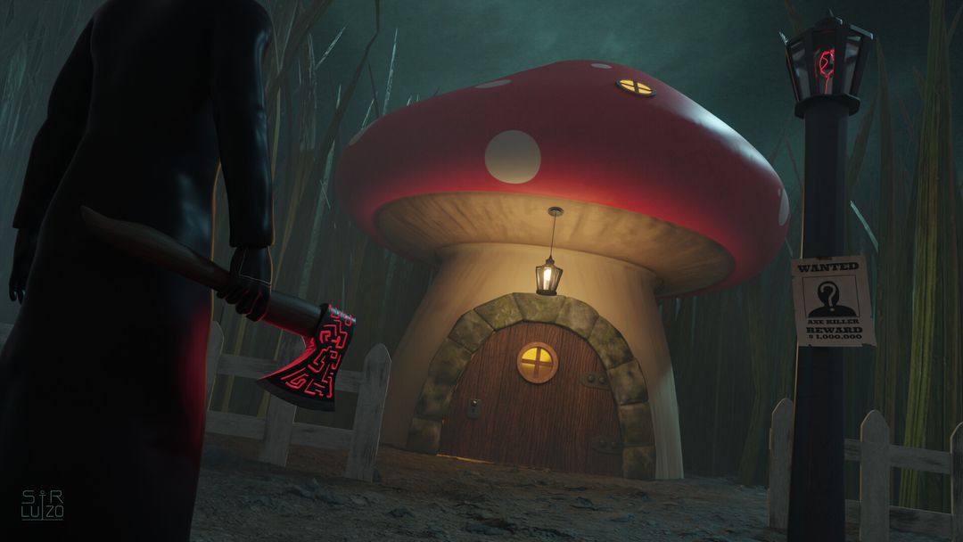 Mushroom House Killer by Luiz Felipe L.