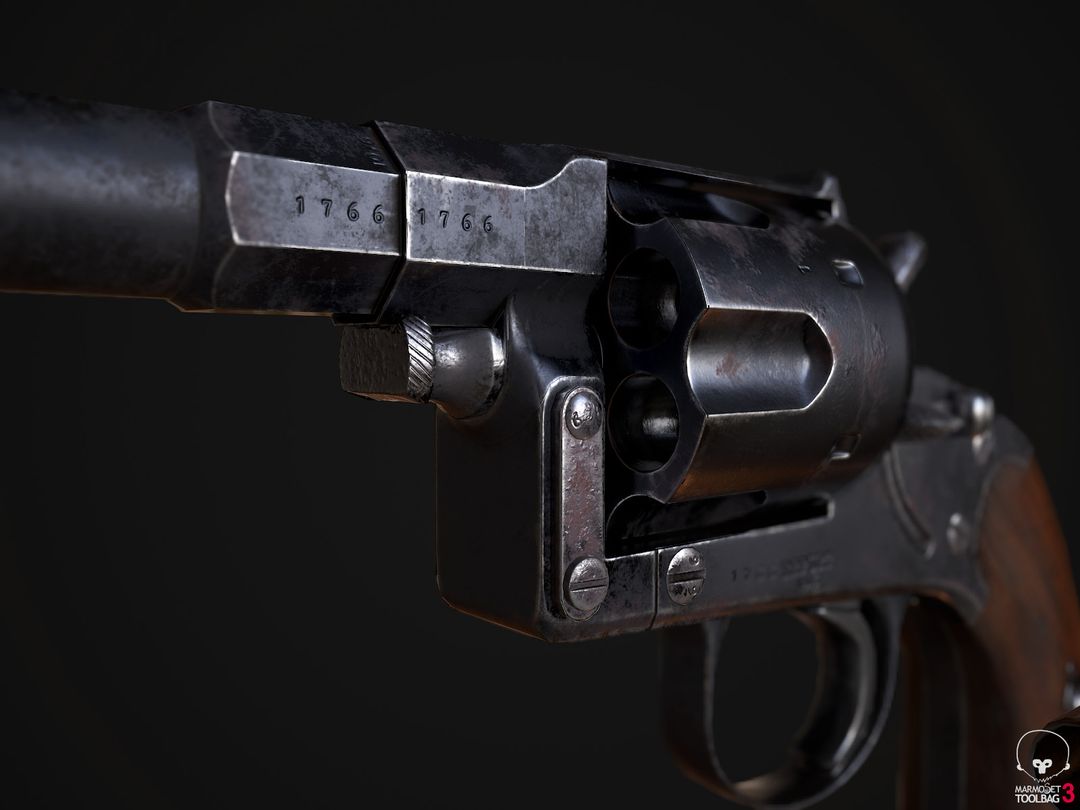 German M1883 'REICHSREVOLVER' by Pedro B.