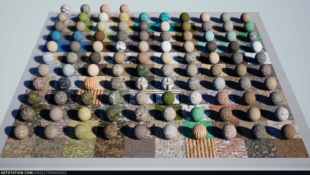 100 PBR Environment Materials - Unreal Engine 4