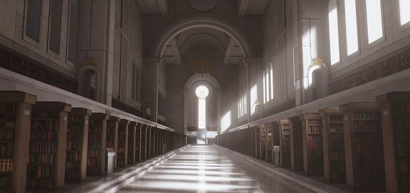 The Grand Library of Calla - DiNusty Monthly Challenge