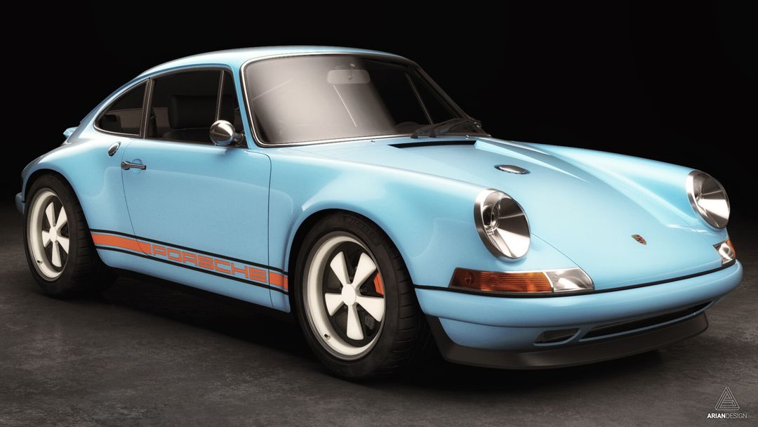 Porsche 911 by Singer Studio Shoots