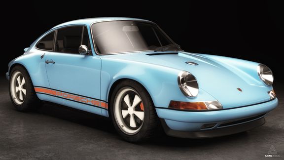Porsche 911 by Singer Studio Shoots