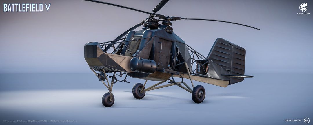 BATTLEFIELD V: FIRESTORM – Prototype Helicopter by Giuliano L.