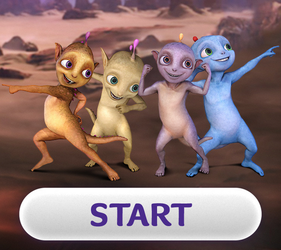 Cadbury Augmented Reality Martians - User Interface